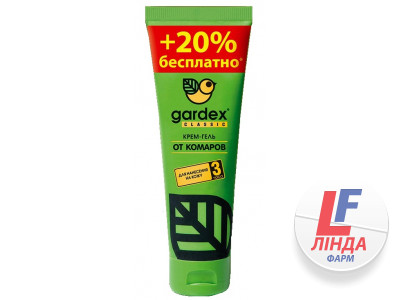 Gardex Classic Крем-гель від комарів 50мл+20% у подарунок-0