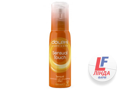 Гель-смазка Dolphi (Долфи) Sensual Touch чувствительный со стимулирующим эффектом 100мл-0
