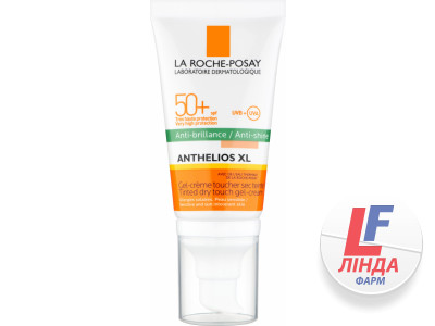 La Roche-Posay Anthelios XL (Ля Рош-Позе Антгеліос) Гель-крем сонцезахисний матуючий з тонуючим ефектом для обличчя SPF50-0