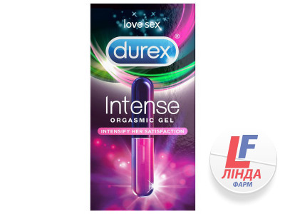 Гель для интимного применения Durex (Дюрекс) Intense Orgasmic (Интенс Оргазмик) возбуждающий для женщин 10мл-0
