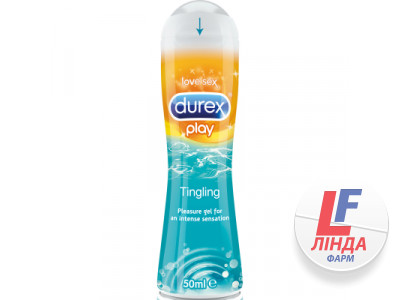Гель-смазка интимная Durex (Дюрекс) Play Tingling с эффектом покалывания, прохлады и согревания 50мл-0