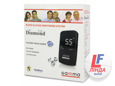 Gamma Diamond (Гамма Даймонд) Глюкометр система контроля уровня сахара в крови-3