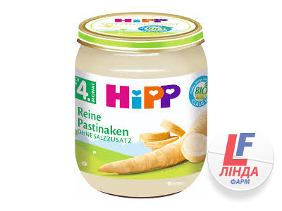 Пюре HIPP (Хипп) овощное Первый детский пастернак с 4 месяцев 125г-0