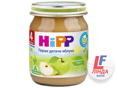 HiPP (Хипп) Пюре яблоко 125г-0