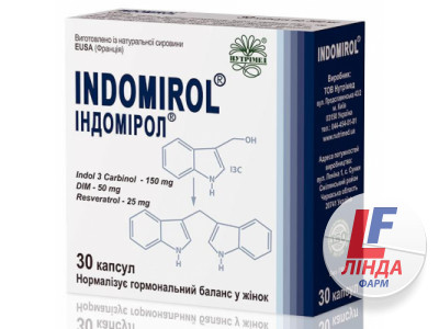 Індомірол капсули №30 (10х3)-0