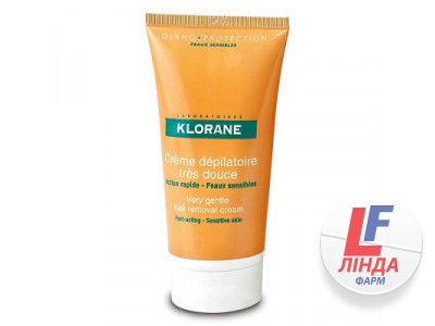 Крем Klorane (Клоран) для депиляции для чувствительной кожи 150мл-0