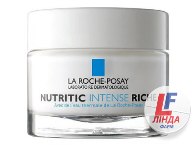 La Roche-Posay Nutritic Intense Rich (Ля Рош-Позе Нутритик Интенс Риш) Крем питательный реконструирующий для очень сухой кожи лица 50мл-0