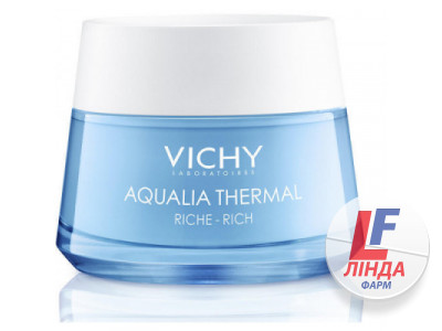Vichy Aqualia Thermal (Виши Аквалия Термаль) Крем для глубокого увлажнения для сухой и очень сухой обезвоженной кожи 50мл-0