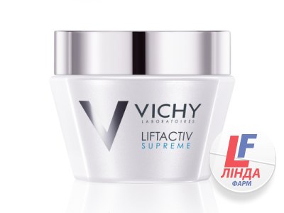 Vichy Liftactiv (Виши Лифтактив) Крем Сюпрем против морщин для сухой кожи 50мл-0