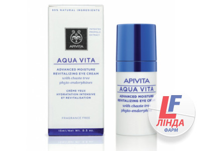 Apivita Aqua Vita (Апивита Аква Вита) Крем для кожи вокруг глаз увлажняющий авраамовым деревом 15мл-0