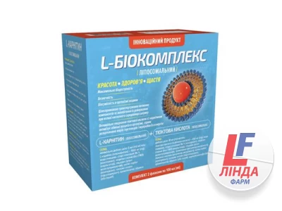 L-Біокоплекс (ліпосомальний) комплект: L-Карнитин (ліпосомальний) + Тіоктова кислота (ліпосомальна)-0