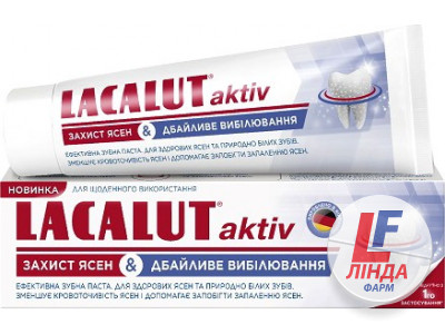 Lacalut (Лакалут) Зубная паста Вайт защита десен и бережное отбеливание 75мл-0