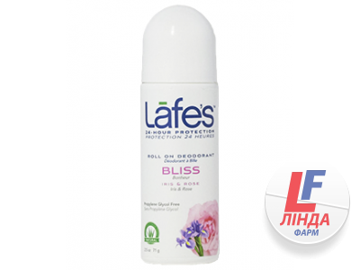 LAFE’s Натуральный органический роликовый дезодорант на основе конопляного масла Ирис и Роза 89мл-0