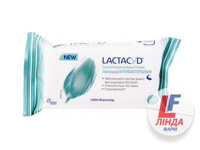 Лактацид (Lactacyd) салфетки антибактериальные для интимной гигиены №15-0