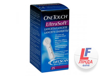 Ланцеты One Touch Ultra Soft 25-0