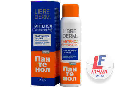 Librederm (Лібридерм) Пантенол 5% з гіалуроновою кислотою 130г-0