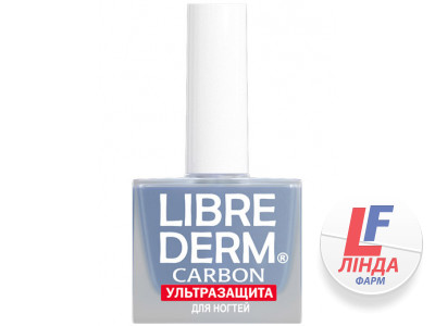 Librederm (Лібридерм) Засіб для догляду за нігтями Ультразахист Карбон 10мл-0