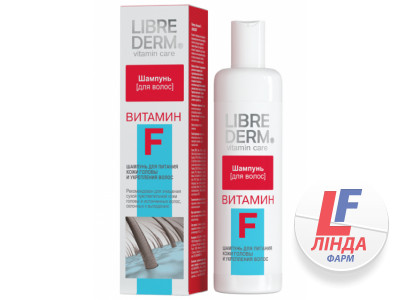 Librederm (Либридерм) Витамин F Шампунь для питания и восстановления волос 250мл-0