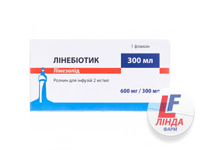 Линебиотик раствор д/инф. 2 мг/мл по 300 мл во флак.-0