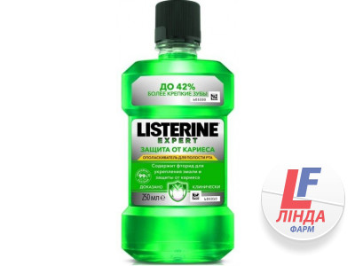 Ополіскувач для порожнини рота Listerine Expert Захист від карієсу, 250 мл-0