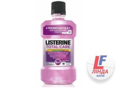 Listerine (Листерин) Ополаскиватель для полости рта Total Care 250мл-0