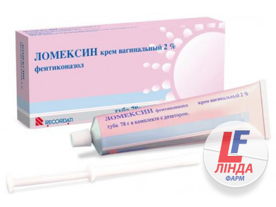 Ломексин крем вагинальный 2% туба 78г №1-0