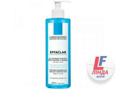 Гель-мус La Roche-Posay Effaclar для очищення жирної і проблемної шкіри, 400 мл-0