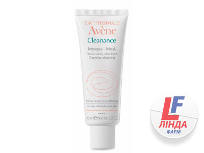 Avene (Авен) Cleanance Клінанс Маска для глибокого очищення проблемної шкіри 50мл-0