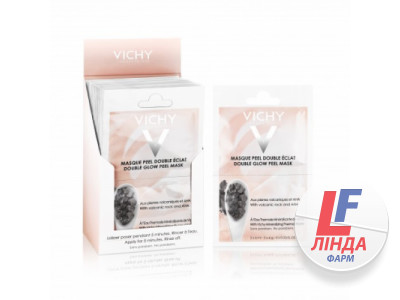 Vichy (Виши) Маска-пиллинг минеральная Двойное сияние 2x6мл-0