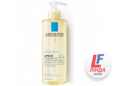 La Roche-Posay Lipikar AP+ (Ля Рош-Позе Липикар АП+) Масло для ванны и душа средство очищающее липидовосстанавливающее для младенцев, детей и взрослых 400мл-0