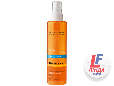 La Roche-Posay Anthelios XL (Ля Рош-Позе Антгелиос) Масло солнцезащитное питательное для лица и тела SPF50+ 200мл-0