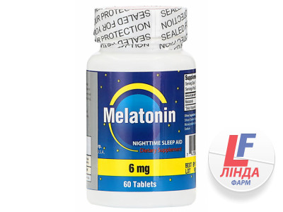 Мелатонин 6мг таблетки №60-0