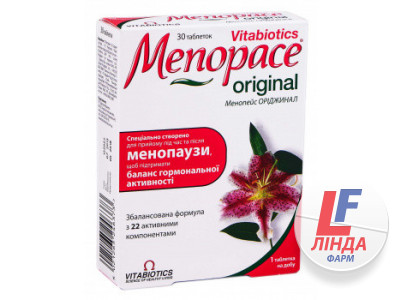 Менопейс Оріджинал таблетки №30 (15х2)-0