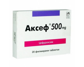 Фото - Аксеф таблетки 500 мг №20
