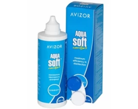 Фото - Розчин Avizor Aqua Soft Comfort для контактних лінз по 350 мл у флак. пласт.