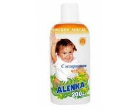 Фото - Олія дитяча Alenka з екстрактом причепи, 200 мл
