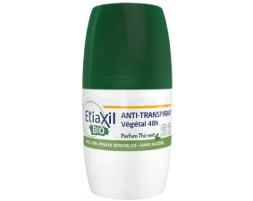 Фото - Дезодорант-антиперспірант Etiaxil Bio Vegetal Protection 48H від помірного потовиділення, з ароматом зеленого чаю, кульковий, 50 мл