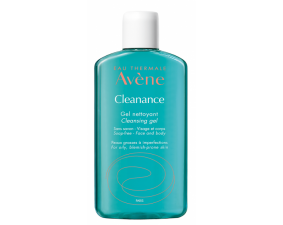 Фото - Авен (Avene) Cleanance Клінанс Гель на безмильній основі для очищення жирної та проблемної шкіри обличчя та тіла 200мл
