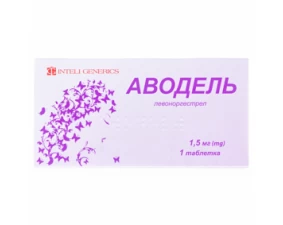 Фото - Аводель таблетки по 1.5 мг №1 (1х1)