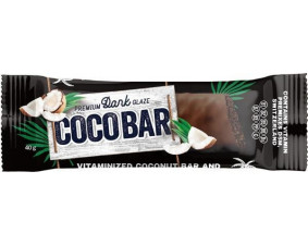 Фото - Батончик Coco Bar витаминизированный кокосовый с какао в шоколадной глазури 40 г #12