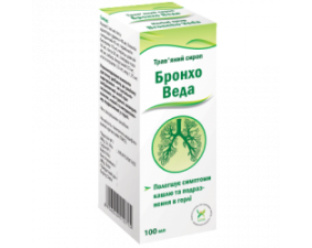 Фото - Бронхо Веда травяной сироп с подорожником 200мл флакон №1