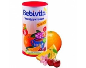 Фото - Чай Bebivita (Бебивита) фруктовый банка 200г