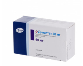 Фото - Династат ліофілізат для р-ну д/ін. по 40 мг №10 у флак.