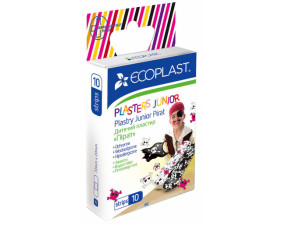 Фото - Ecoplast (Экопласт) Пластырь медицинский детский набор Пират полимерный 10шт