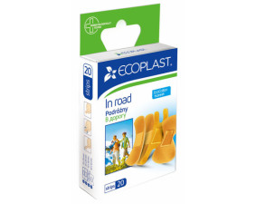 Фото - Ecoplast (Экопласт) Пластырь медицинский набор В дорогу на тканевой основе 20шт