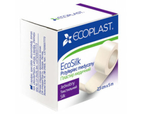 Фото - Ecoplast (Экопласт) Пластырь медицинский текстильный ЭкоСилк 2,5см*5м