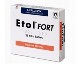 Фото - Етол форт таблетки, в/о по 400 мг №28 (14х2)