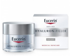 Фото - Eucerin (Эуцерин) Hyaluron-Filler Гиалурон-Филлер Ночной крем против морщин для всех типов кожи 50мл