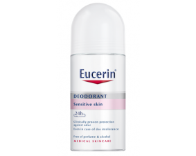 Фото - Eucerin (Эуцерин) Роликовый антиперспирант 24 часа защиты гипер-чувствительной и склонной к аллергическим реакциям кожи 50мл