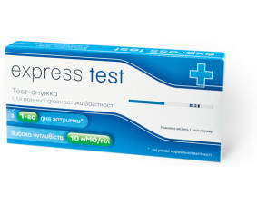 Фото - Express Test (Экспресс Тест) Тест-полоска для определения беременности 1шт
